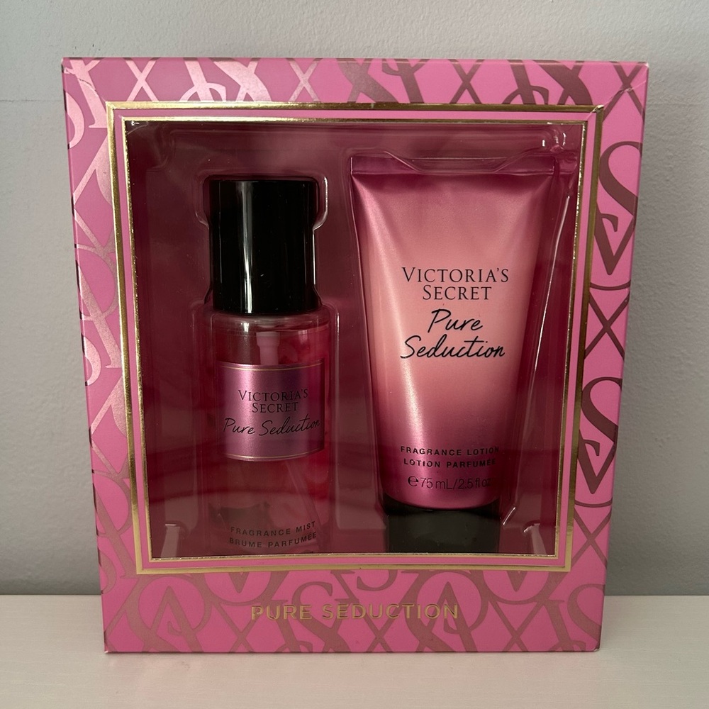 Victoria’s Secret Pure Seduction Fragrance Mist & Lotion Set NEW